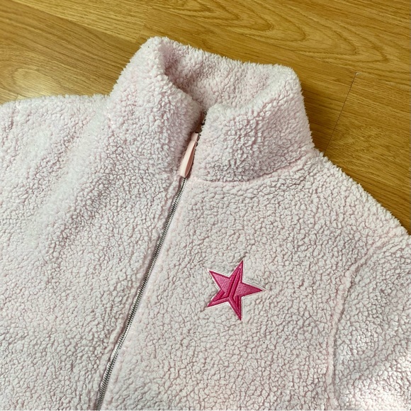 Jeffree Star Approved Fuzzy Fleece Valentine Jacket L Sherpa - Picture 5 of 9